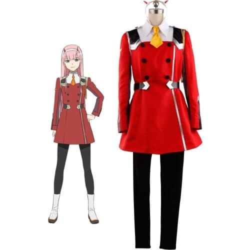 DARLING in the FRANXX CODE 002 Zero Two Cosplay Costume Custom Made