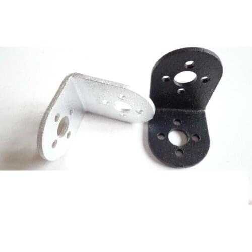 L Servo Bracket L-Type Mount Stent For Mechanical Robot Arm Humanoid Part/Acccessory On Arduino Frame Panel Diy Smart Car Toy
