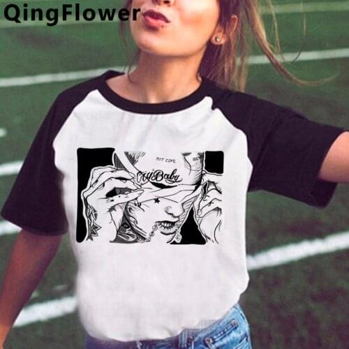 Lil Peep Cry Baby top tees t-shirt women couple clothes plus size harajuku kawaii white t shirt print tshirt tumblr