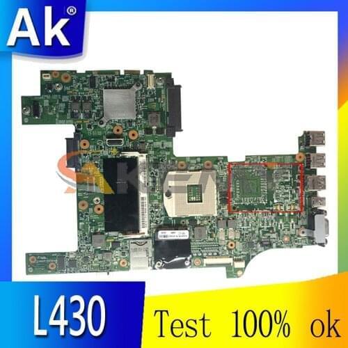 Akemy 48.4SE03.0SB For Lenovo ThinkPad L430 Laptop Computer Motherboard 04Y2001 04W6671 04W3562 04Y2008 04Y2003 100% Test Wor