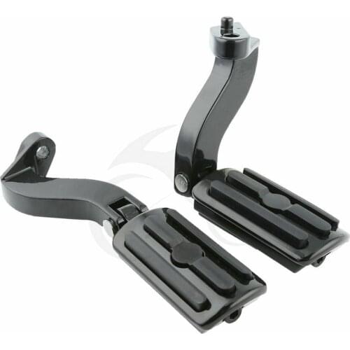 Motorcycle Anti Vibration Foot Pegs Footrests Mounts Kit For Harley Touring Road King Road Glide 1993-2019