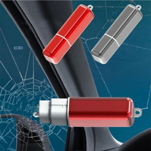 Portable Mini Emergency Keychain Safety Hammer Car Window Breaker Pendant Auto Escape Tool For Driver Passenger Underwater