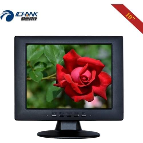 ZB100JN-59/10" inch 800x600 4:3 Meal POS Machine Industrial Medical PC Monitor LCD Screen Display With BNC HDMI VGA USB AV Ports