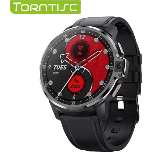 Torntisc LEMP Smart Watch 4G GPS Wifi Android Dual System 64GB ROM 1050Mah Big Battery Smartwatch For Android IOS 1.6 Inch