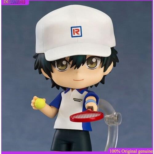 100% Original: The Prince of Tennis Echizen Ryoma Q version figma PVC Action Figure Anime Figure Model Toys Figure Doll Gift