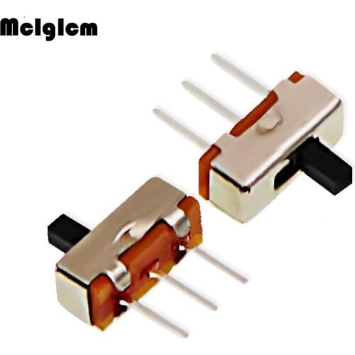 100PCS/LOT Switch toggle switch SS-12D00 4MM SPDT 1P2T Interruptor toggle switch Interruptor on-off toggle switchs