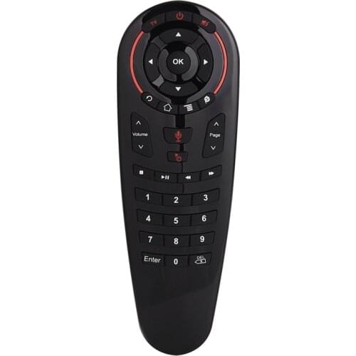 G30S 2.4G Wireless Remote Control Voice Air Mouse 33 Keys IR Learning Gyro Sensing Smart Remote for Game Android Tv Box
