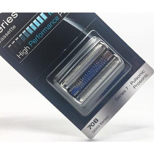 Electric Shaver Accessories Cleaning Tool Mens Business Travel Razor Head Compatible For Braun 70B And 7 Series Foil & Cutter