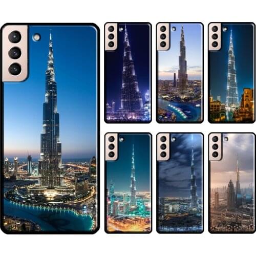 Burj Khalifa Tower building Dubai Phone Cover For Samsung Galaxy S21 S20 Ultra Note 20 Note 10 S8 S9 S10 Plus S20 FE Case