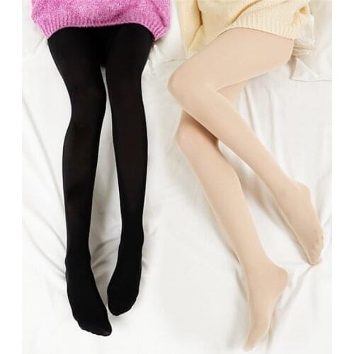 DOIAESKV New Women Tights 120D Warm Autumn Winter Women Pantyhose Velvet Tights High Elastic Stockings Anti-hook Female Tights