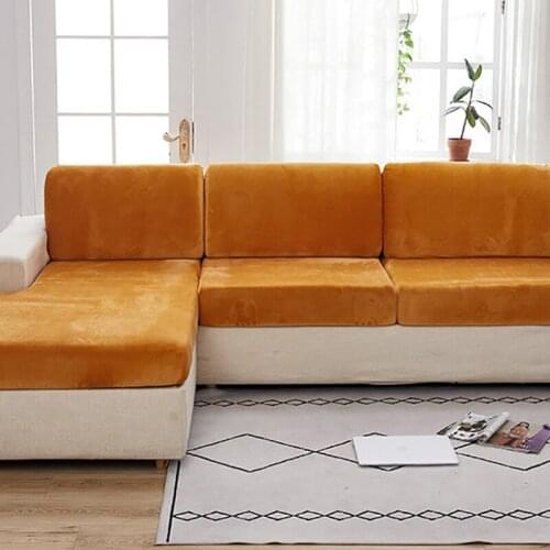 Elastic Sofa Covers Sets For Living Room Plush Furniture Slipcovers Seat Cover