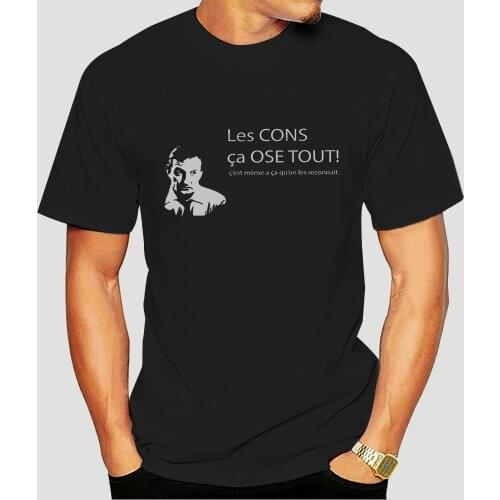 Men T Shirt lino ventura ca dares all the idiots tshirts Women T-Shirt-1651D