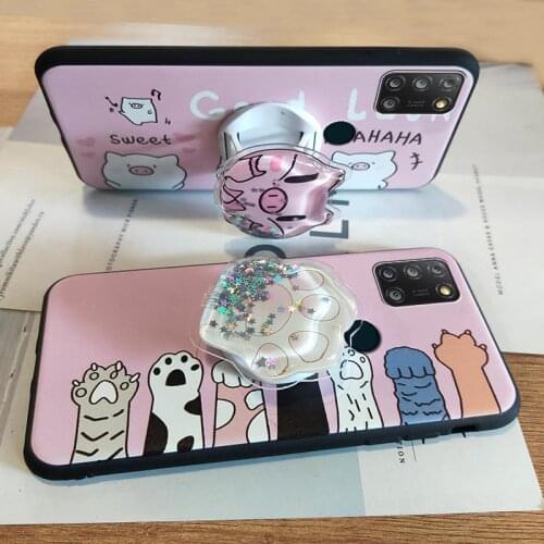 Dirt-resistant Cartoon Phone Case For Alcatel 3X 2020/3X 4CAM TPU Cover Cute Waterproof foothold