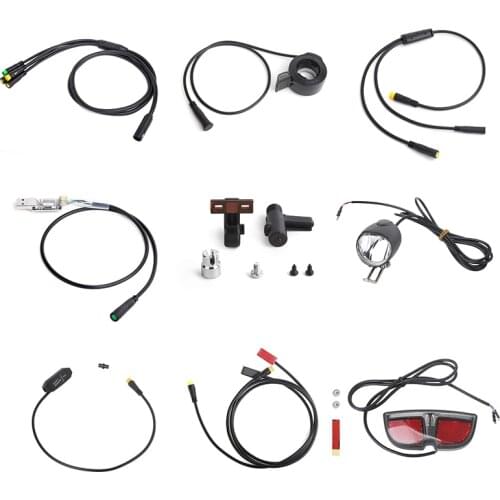 Bafang E-bike Cable For 8FUN Motor Kits Gear Sensor USB Programming Hydraulic Brake Sensor Display Headlight Brake 1T4 1T2