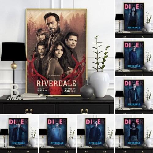 Movie Riverdale Season Tv Series Show Posters Wall Art Canvas Painting Vintage Wall Prints Picture For Living Room Home Decor