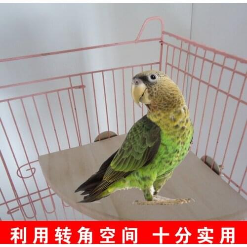 Bird Cage accessories jumping platform Totoro hamster fan pedal Hamster parrot standing board