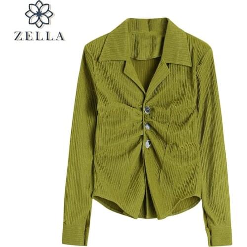 Зеленые блузки Liser China At AliExpress