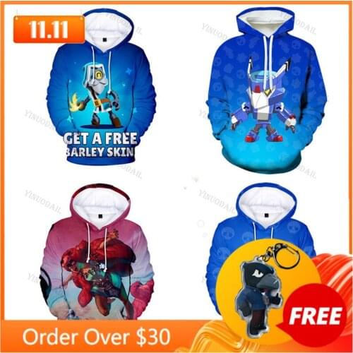 Machine Crow Children Shoot Shooter Game 3D Print Hoodies Men Clothing Harajuku Sweatshirt Kids Thin Leon Child Tops Boys Girls