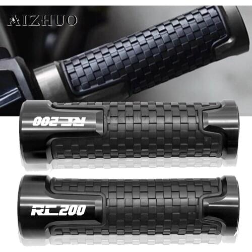 7/8"22mm Motorcycle Accessories Handlebar Grips Handle Bar Hand Bar Motorbike For RC200 RC 200200 2014-2017 2015 2016
