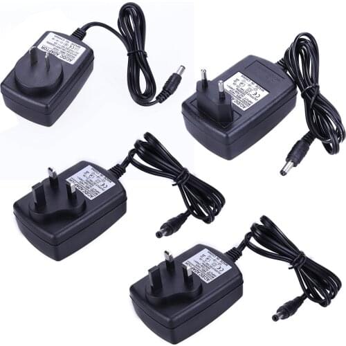 New DC 14V 2A Power Supply Adapter AC to DC Converter 5.5*2.5 mm AU UK EU AU Plug Connectors Charger Power Supply 1M Cable