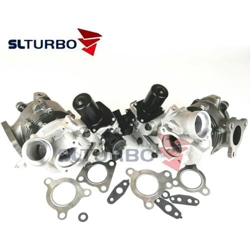 New balanced complete turbocharger full VB36 VB22 VB37 VB23 for Toyota Landcruiser V8 D 195Kw 261HP 1VD-FTV VDJ76 VDJ78 VDJ79