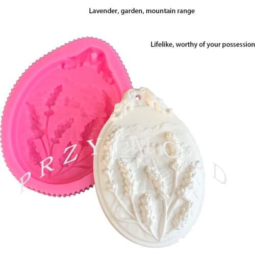 Silicone Mold Pastoral Aroma Gypsum Mold Erie Rural Silica Gel Molds Handmade Mould Silicone Rubber PRZY Eco-friendly 001