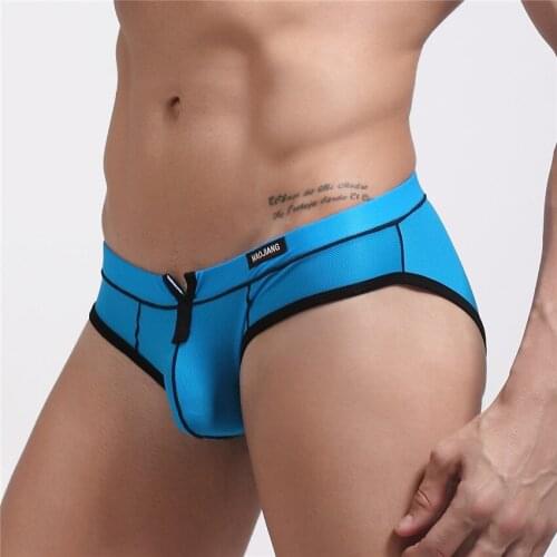Sexy Fashion Mens Underwear Briefs Mesh Gay Underwear Sexy Men Underwear Man Underpants Mens Briefs Slip Hombre Panties Slips