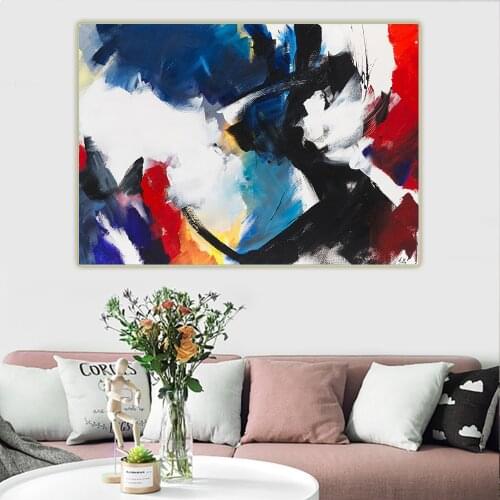 Jean Miotte《Untitled 1990》Abstract Expressionism Canvas Art Oil Painting Artwork Wall Hanging Decor Home Living Room Decoration