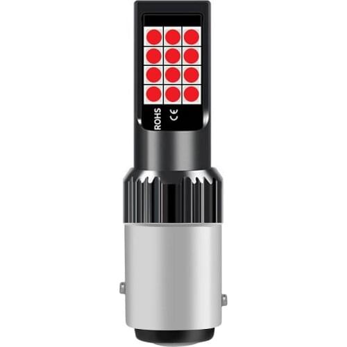 1PCS New 1157 P21/5W BAY15D Super Bright 3030 LED Car Turn Signal Brake Bulb Auto Tail Fog Lamp Daytime Running Light Red Yellow