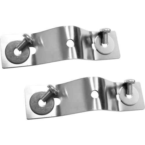 2Pcs Outrigger Stabilizers Mount Mounting Plate Hardware Kayak Mounting Bar for Kayak Canoe Dinghy Marine Boat