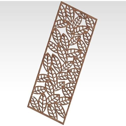 3D model for cnc 3D carved figure sculpture machine in STL file -door window partition