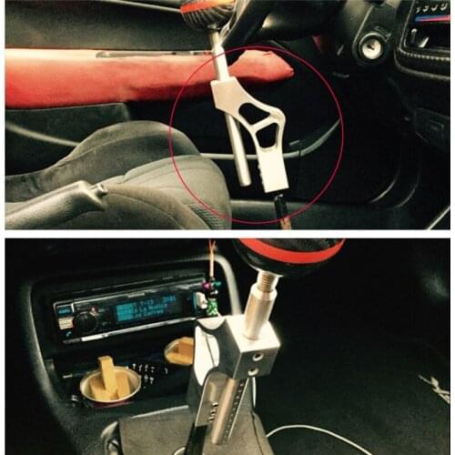 Aluminum Car Gear Shift Knob Extender Adjustable Shifter Lever Extender Fit For Civic Integra