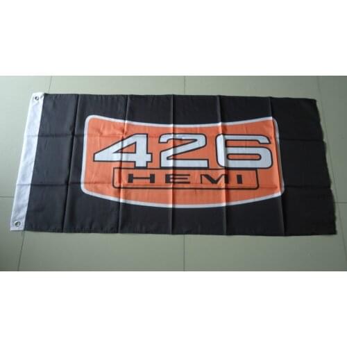 Free shipping 426 hemi flag, 426 hemi banner,90X150CM size,100% polyster