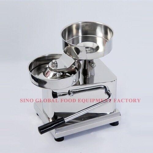 Fast delivery Top quality full stainless steel 150mm commercial hamburger press,hamberger patty maker,hamburger making machine