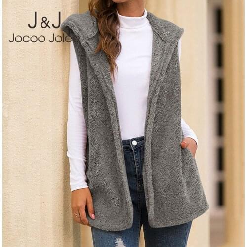 Женские осенние жилеты Jocoo Jolee China At AliExpress