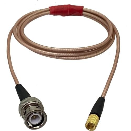 Microdot 10-32UNF L5 Male to BNC Q9 Male Plug Coax Cable For Bruel Kjaer Accelerometer Transducer 3FT~10M