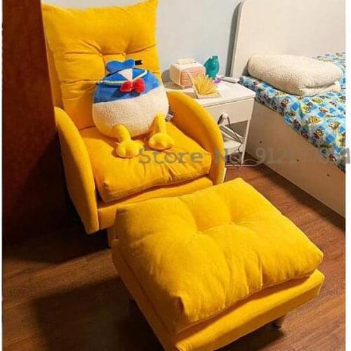 Lazy sofa balcony reclining tatami bedroom small sofa small apartment nursing chair backrest single sofa recliner