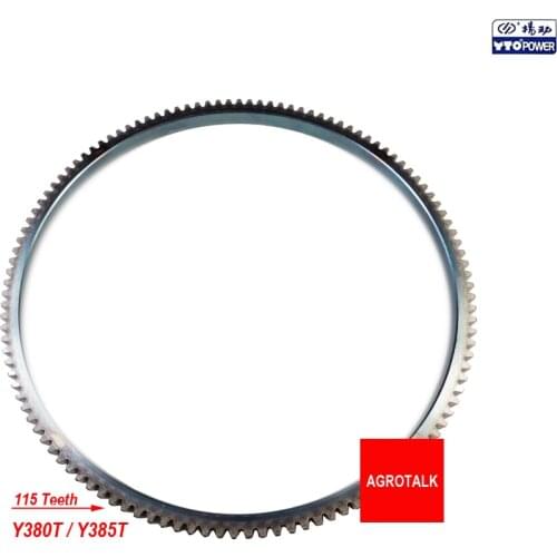 Flying gear ring with 115 teeth for Yangdong Y380T / Y385T engine, part number
