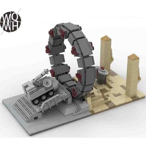 NEW MOC Space Stargate Command Model Star Interstellar travel Toys Set Toys Kids Gifts Building Blocks toys