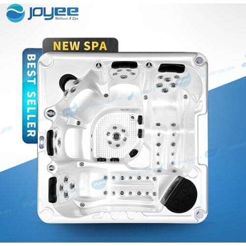 JOYEE hot tub manufacturers 4 persons wholesale outdoor massage spa hot tubs whirlpool outdoor with big bath jacuzzi prices