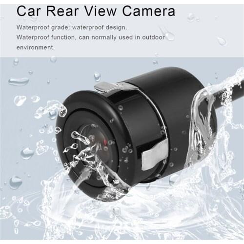 Universal 12V Waterproof 170 Lens Angle Night Car Rear View Bakeup Camera CCD Color Parking Assistance with Hole Saw