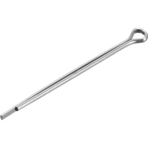 Uxcell 200pcs/150pcs 1.5mm x 16mm 2mm x 40mm R Shape Spring Cotter Clip Pin Hardware Zinc-Plating Steel for Repairing Cars