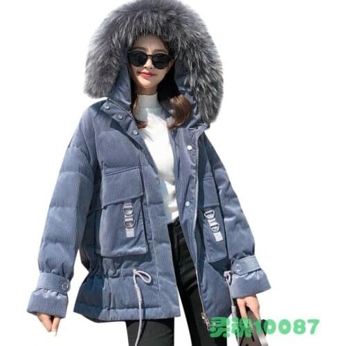 High-quality velvet fabric hooded thicker down jacket female luxurious fake fur hooded was thin thicker warm down coats wq669