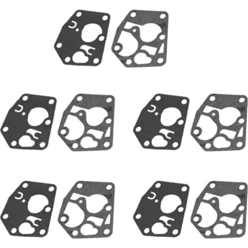 10pcs Replacement Practical Durable Carburetor Diaphragm Gaskets fit for Briggs Stratton Sprint Classic Engines