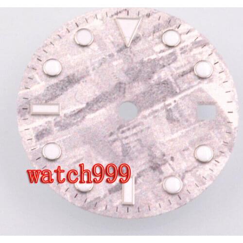 28.5mm Meteorite pattern watch dial Fit ETA 2836 2824 DG2813 3804 miyota 8205