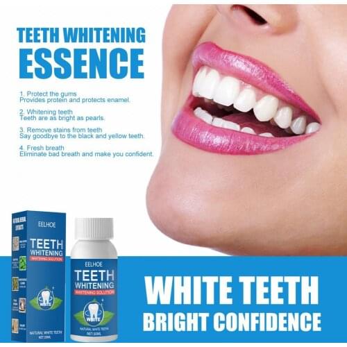 30ML Teeth Removing Water Multifunctional Easy-using Oral Care Beauty Dental Whitening Essence for Tooth Stains