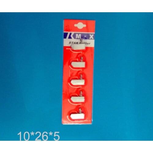 5 special heads for 6 Side T-type Glass Push Knife