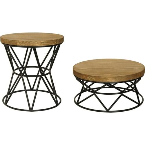 Wood cake stand wedding table decoration fondant cake display home decoration Kitchen& bar 24cm/27cm table racks