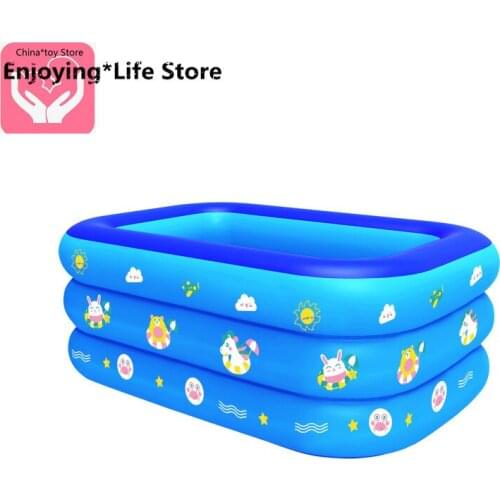 Cartoon Spot Baby Inflatable Swimming Pool Home Childrens Paddling Pool Baby Swimming Bathing Pool Toddler Games