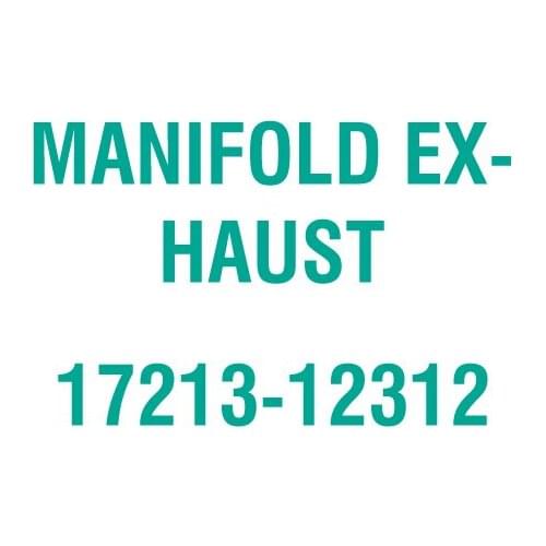 For Kubota 17213-12312 MANIFOLD EXHAUST